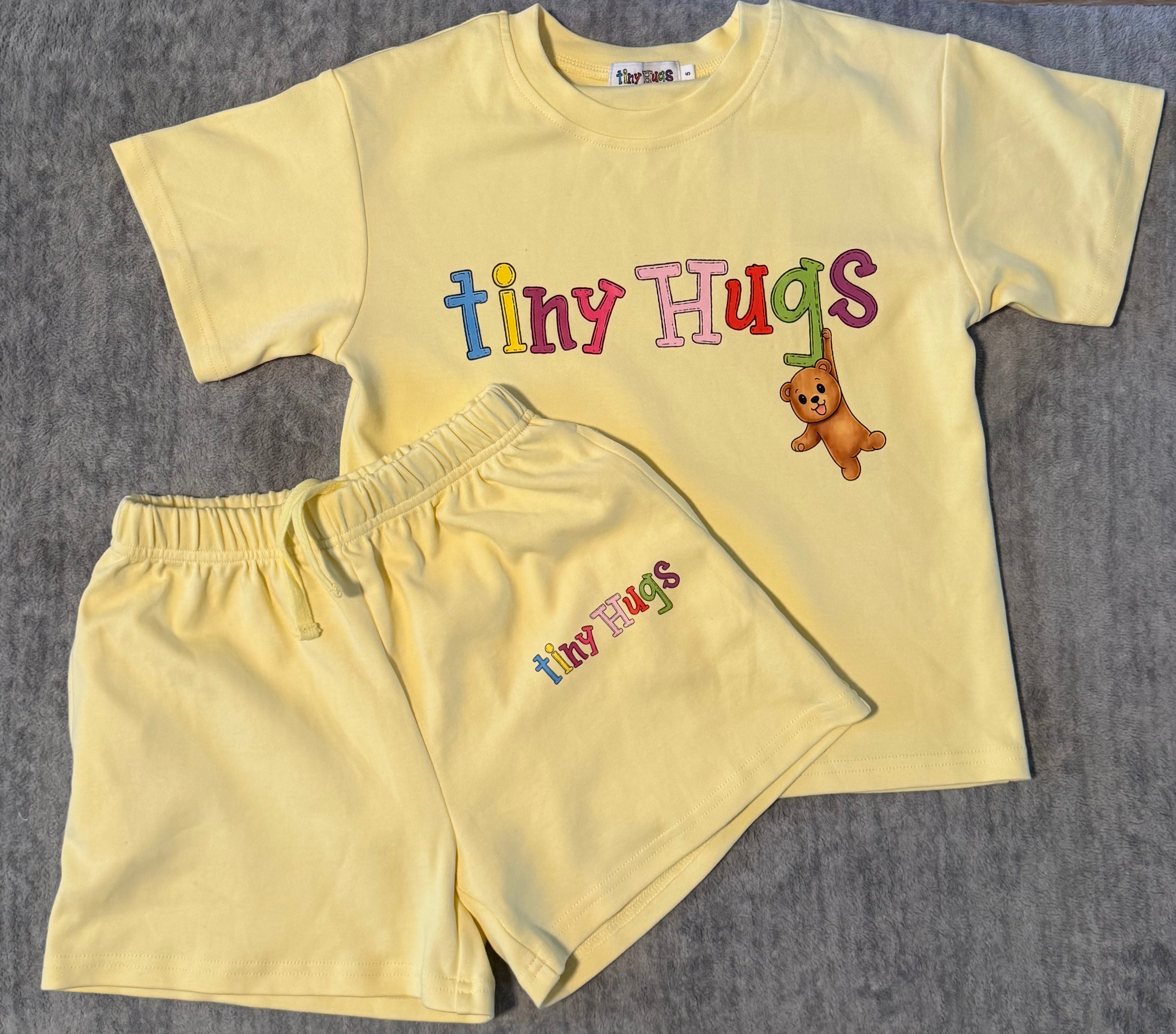 Butter Yellow Short Set